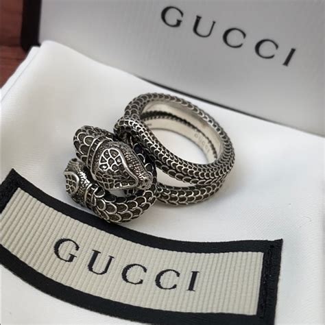 gucci couple ring|gucci snake ring women's.